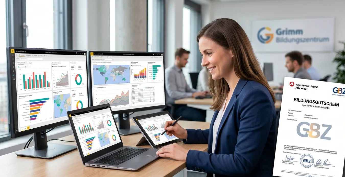 Power BI Weiterbildung mit Bildungsgutschein: Ihr Weg zum Daten-Experten